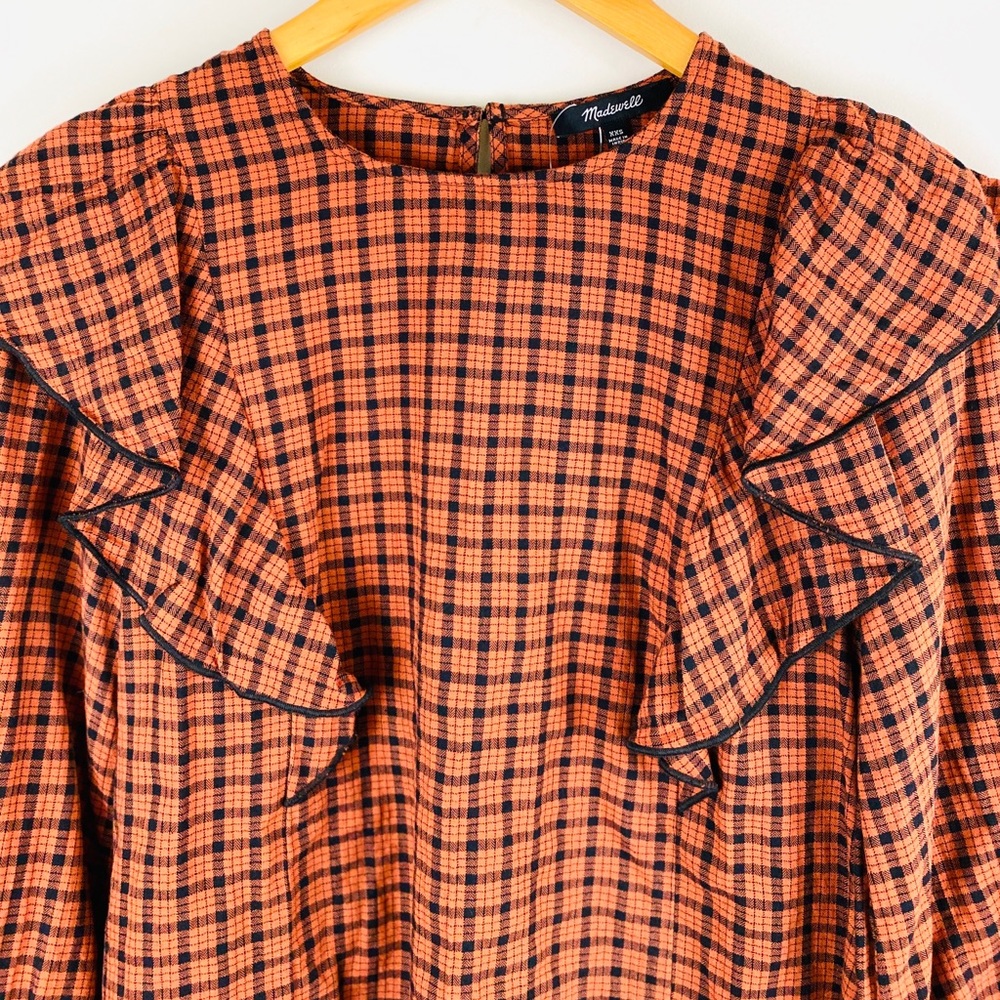 Madewell Ruffle Top - Picture 3 of 8